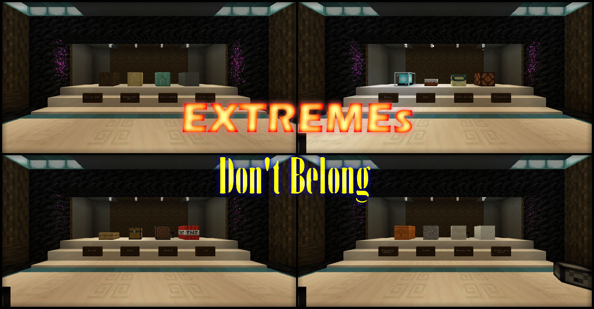Unduh EXTREME's Don't Belong untuk Minecraft 1.14.2